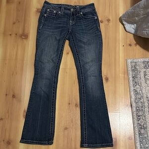 Miss Me Dark Indigo Boot Cut Jeans